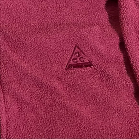 Nike ACG Maroon Fleece Snowboarding XL - Picture 7 of 8